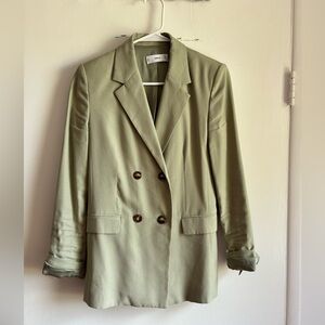 Mango linen blazer
